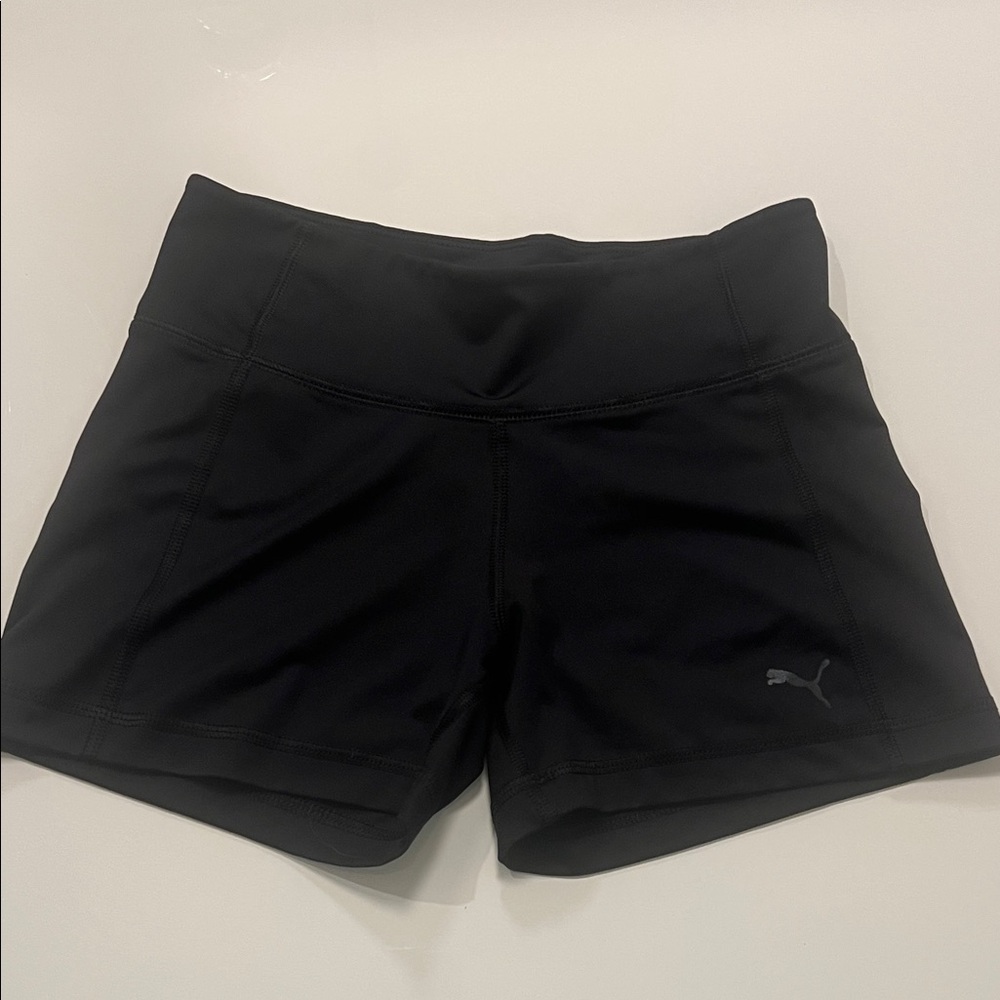 Puma Black Performance Athletic Shorts